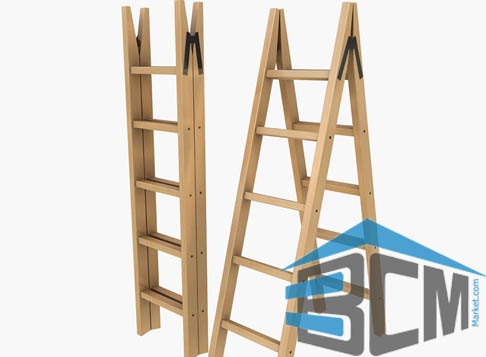 نردبام دو طرفه 6 پله